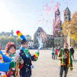 Der Sueden der Niederlande feiert an diesem Wochenende Karneval jedoch