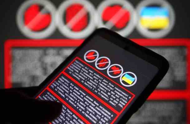 Die Ukraine sagt belarussische Hacker zielen auf ihre Verteidigungskraefte –