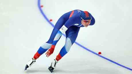 Eisschnelllaeuferin Golikova traegt zur Medaillenausbeute des ROC Peking bei —