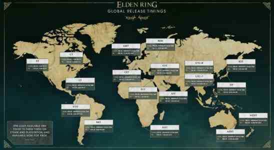 Hier sind die globalen Startzeiten von The Elden Ring