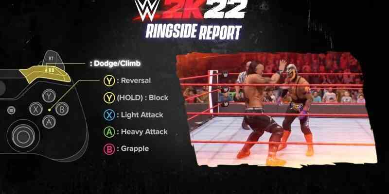 Rey Mysterio tritt in WWE 2K22 Gameplay Aufschluesselung gegen Damien Priest