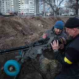 Uebersicht Anhaltende Kaempfe in der Naehe von Kiew und