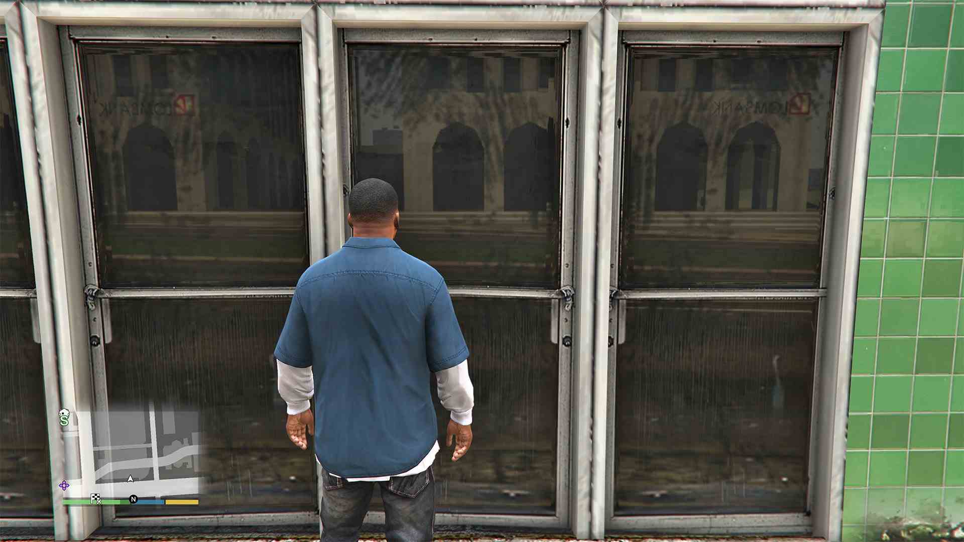 Grand Theft Auto V GTA5 spiegelt Spiegelreflexion technisches Gameplay Spieldesign Herausforderung Raytracing