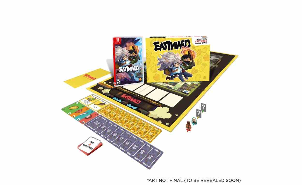 Eastward Physical Collector's Edition Brettspiel iam8bit Pixpil Chucklefish Collector's Edition
