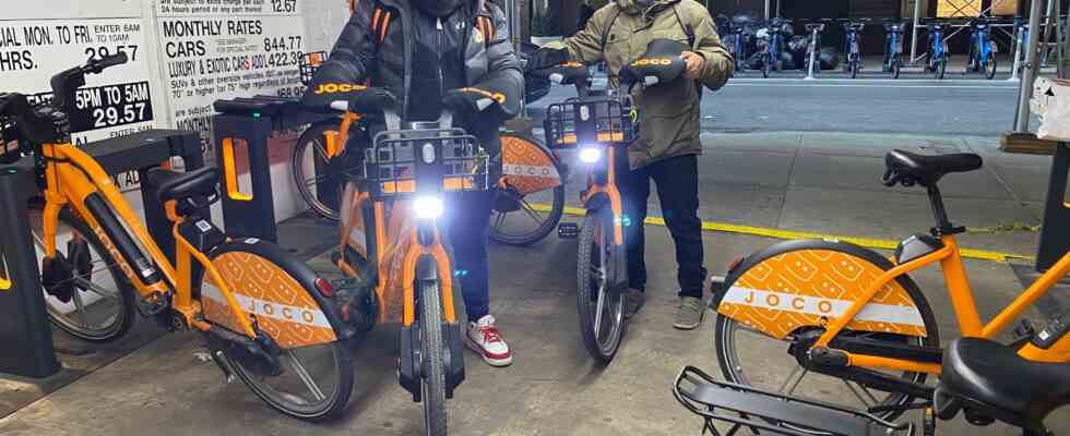 Auf Druck von NYC DOT wechselt Joco zum E Bike Lieferverleih –