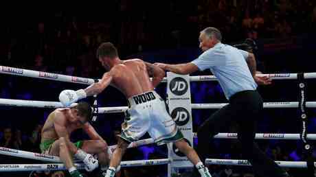 Boxer „alles gut nach schockierendem KO VIDEO — Sport