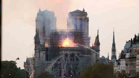 Die Untersuchung zeigt ob das Feuer in Notre Dame kriminell