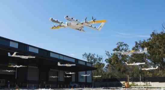 Drohnendienst Wing schliesst 200000 kommerzielle Lieferungen ab Partner der Supermarktkette