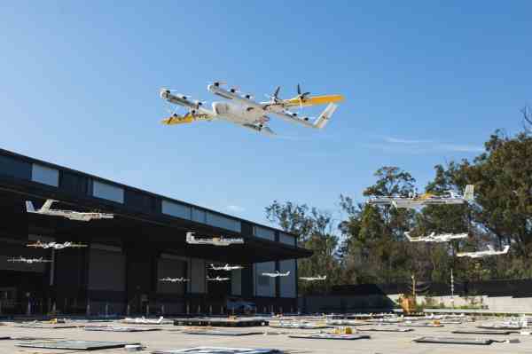 Drohnendienst Wing schliesst 200000 kommerzielle Lieferungen ab Partner der Supermarktkette