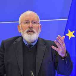 EU Kommissar Frans Timmermans nach Breda auch um ueber die Ukraine