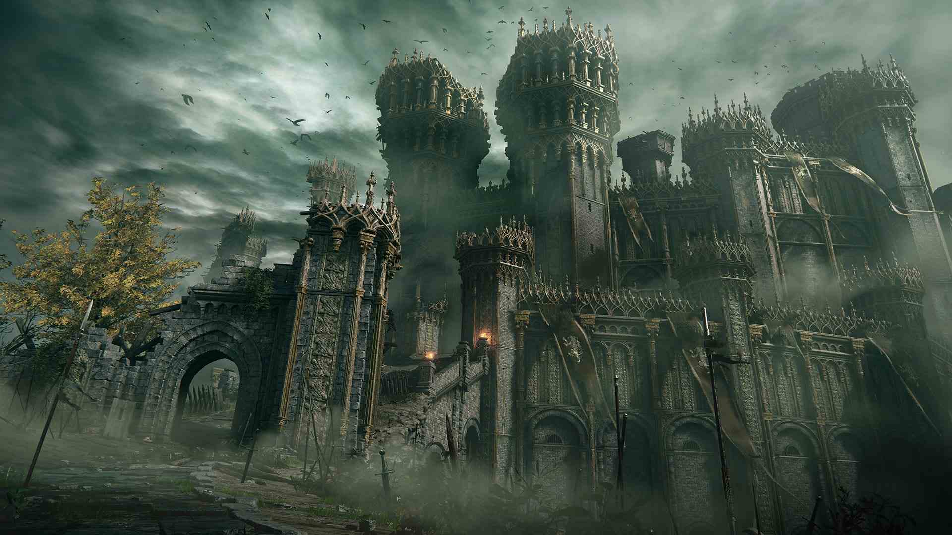 Elden Ring Post-Apokalypse FromSoftware dekadentes Zerfallsweltdesign Dark Souls Bloodborne Dying Earth Demon's Souls