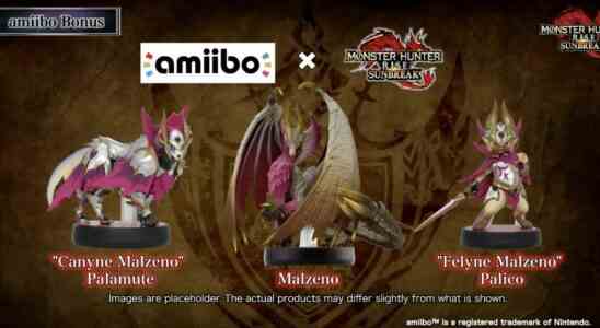 Erscheinungsdatum von Sunbreak Monster Amiibo enthuellt