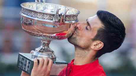 French Open veroeffentlicht Nachrichten ueber Novak Djokovic der nicht geimpft