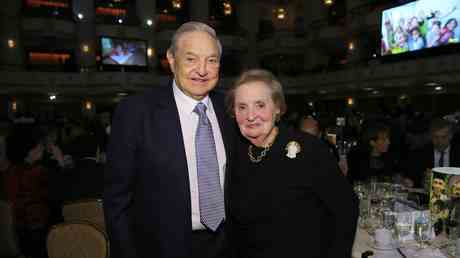 George Soros trauert um Madeleine Albright — World