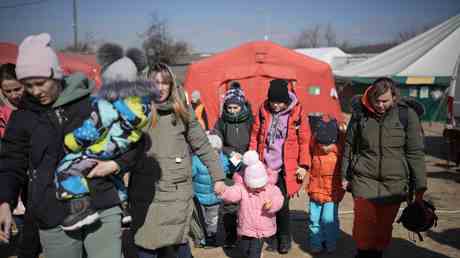 Grossbritannien kommentiert die Zahl der ukrainischen Fluechtlinge die es aufnehmen