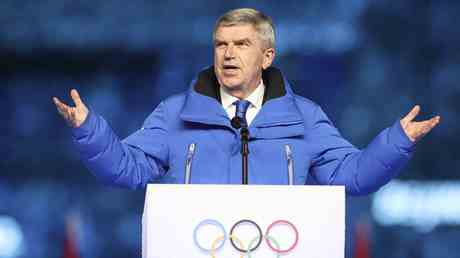 IOC Chef weist „Politisierung des Sports bei neuem Angriff auf Russland