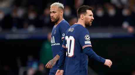 Messi Neymar werden von PSG Fans nach dem letzten Scheitern
