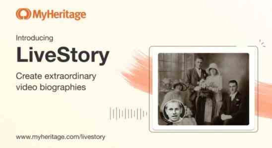 MyHeritage und D ID arbeiten zusammen um Fotos mit Animationen und