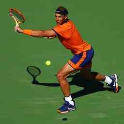 Nadal siegt mit Muehe und Not in Indian Wells und