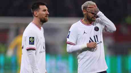 Neymar empoert ueber Trick als Messi im PSG Schock leer ausgeht