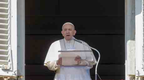 Papst sagt die Ukraine Krise sei „ein Krieg keine Militaeroperation —