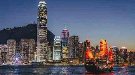 China schiesst wegen Hongkong auf Grossbritannien und die USA zurueck