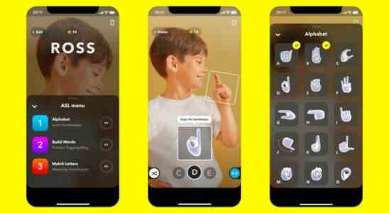 Das neueste Objektiv von Snapchat zielt darauf ab Benutzern die
