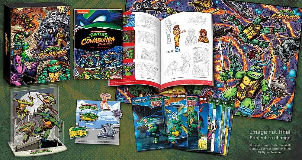 TMNT Teenage Mutant Ninja Turtles: The Cowabunga Collection Limited Edition vorbestellen Live vorbestellen Konami Digital Eclipse Nintendo Switch PlayStation Xbox