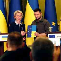 EU Mitgliedschaft der Ukraine trotz von der Leyens Hilfe noch weit