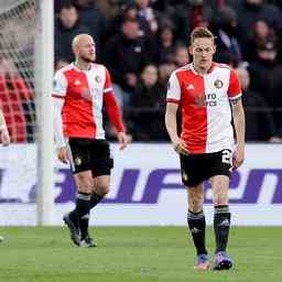 Feyenoord uebergibt den Sieg im hitzigen Duell mit Slavia Prag