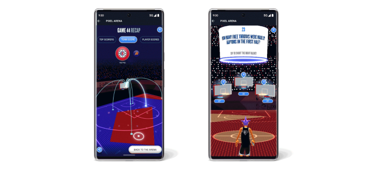 Google tut sich mit der NBA zusammen um eine „virtuelle