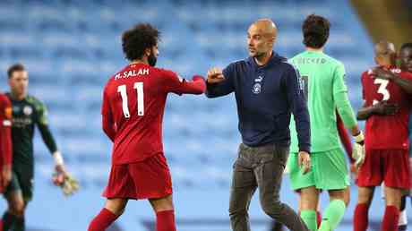 Guardiola macht Halse nachdem Salah zum Spieler des Jahres gekuert