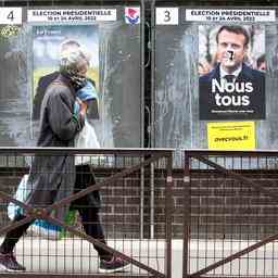 Macron prognostiziert franzoesische Praesidentschaftswahlen vor Rivalen Le Pen
