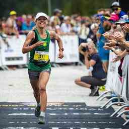 Marathon Sensation Brinkman findet es verrueckt dass sie ploetzlich zur nationalen