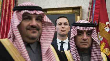 Neue Details ueber Jared Kushners 2 Milliarden Dollar Investition aus Riad werden bekannt