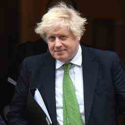 Position des britischen Premierministers Johnson trotz Geldstrafe fuer „Party Gate