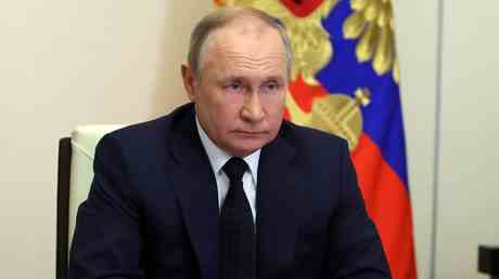 Putin warnt davor russische Vermoegenswerte im Ausland zu beschlagnahmen —