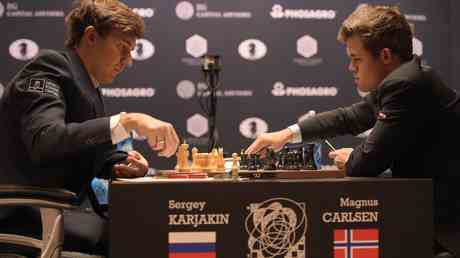 Schachkoenig Carlsen „unsicher ueber Verbot des Pro Putin Rivalen — Sport