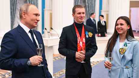 Was Putin den russischen Olympioniken sagte — Sport