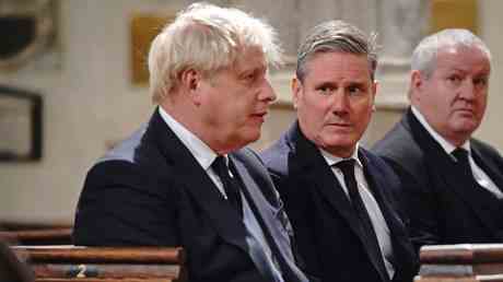 Wir koennen den Partygate Skandal mit PM nicht „uebergehen – britische