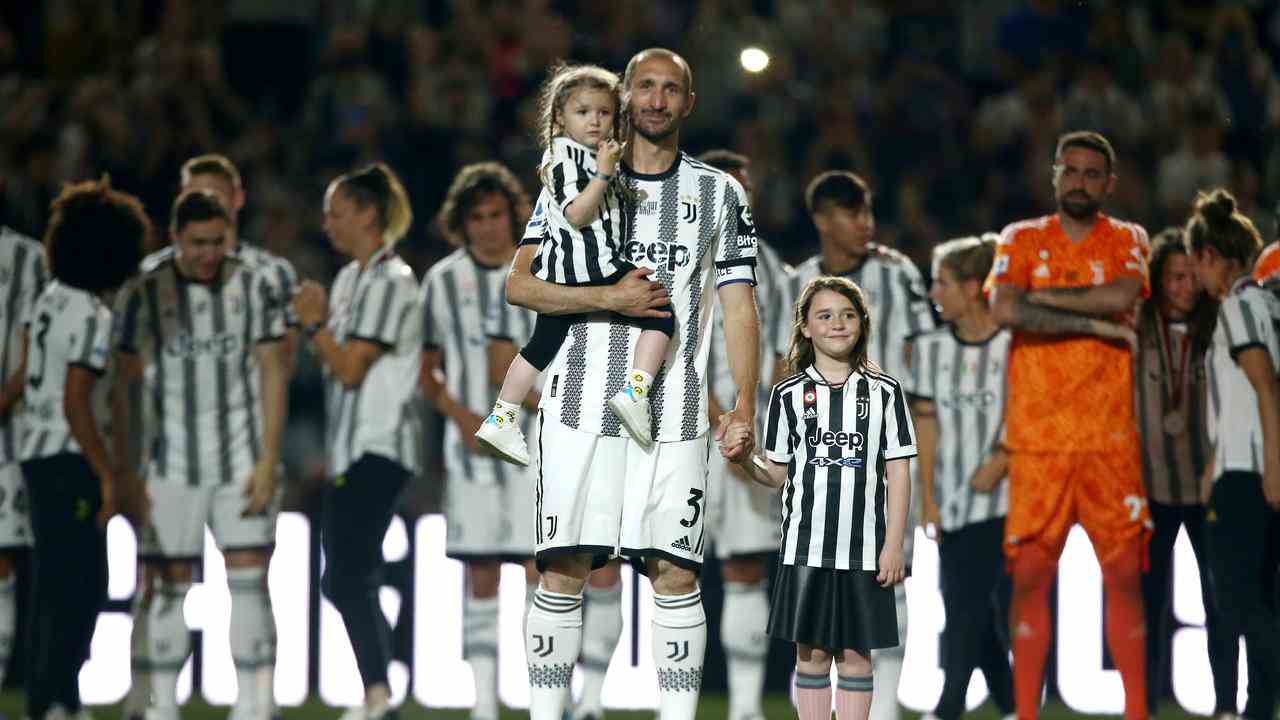 Giorgio Chiellini verabschiedete sich groß im Juventus-Stadion.