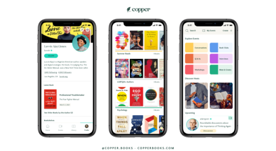 Copper baut „das Instagram fuer Buchliebhaber – Tech