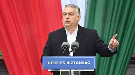 Der ungarische Premierminister vergleicht die Sanktionen gegen Russland mit einer