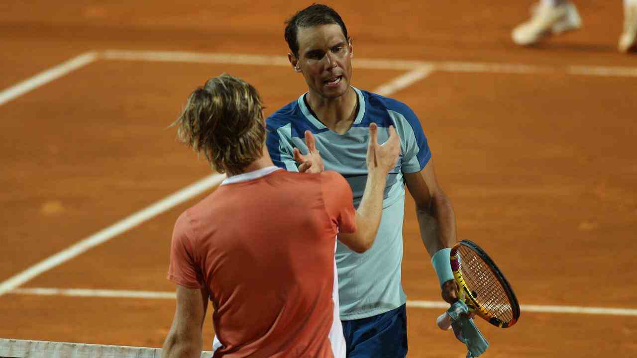 Rafael Nadal musste in Denis Shapovalov seinen Vorgesetzten erkennen.
