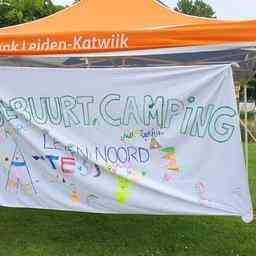 Eroberung von Campingplaetzen in der Nachbarschaft in Leiden