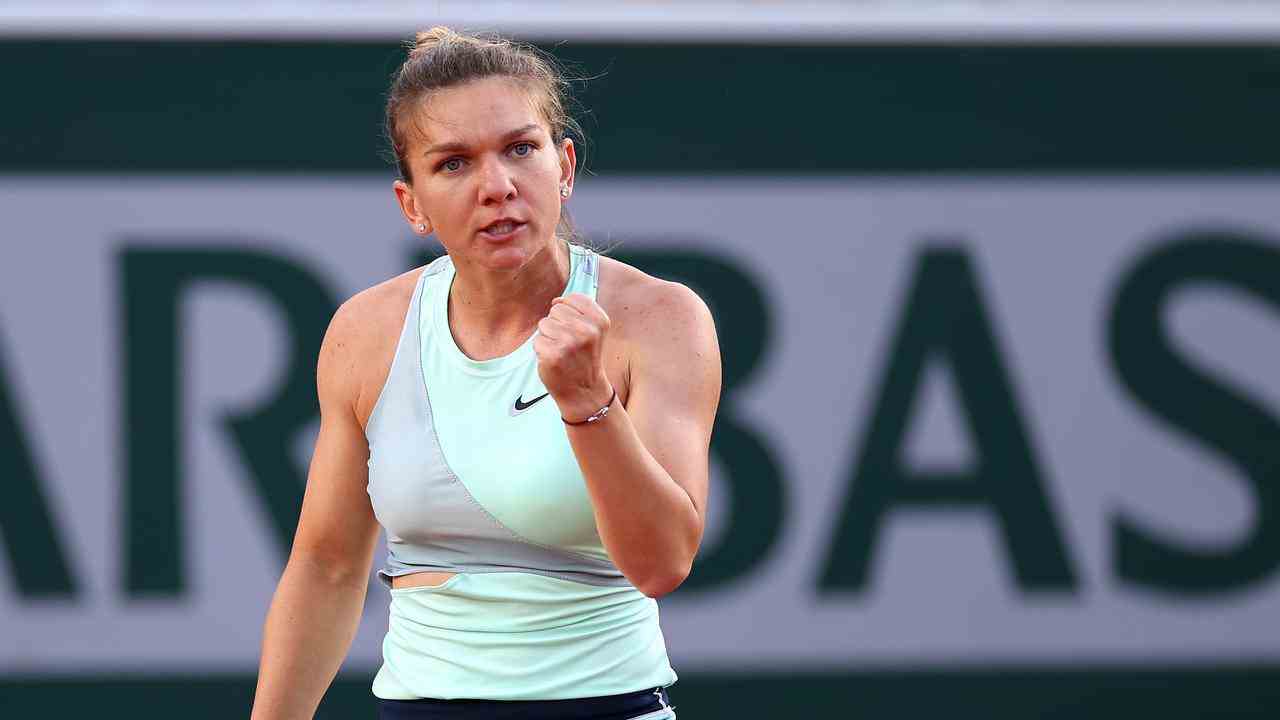 Simona Halep überzeugt in der zweiten Runde von Roland Garros nicht.