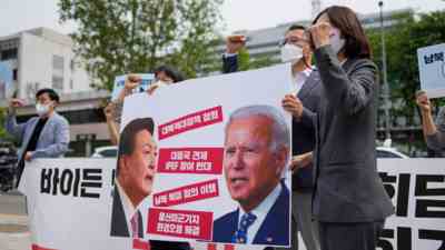 Nordkorea „bereit fuer Atomtest mit Biden in Seoul