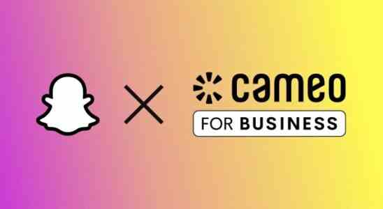 Snap enthuellt eine Cameo Partnerschaft ein neues Anzeigenformat und eine originellere