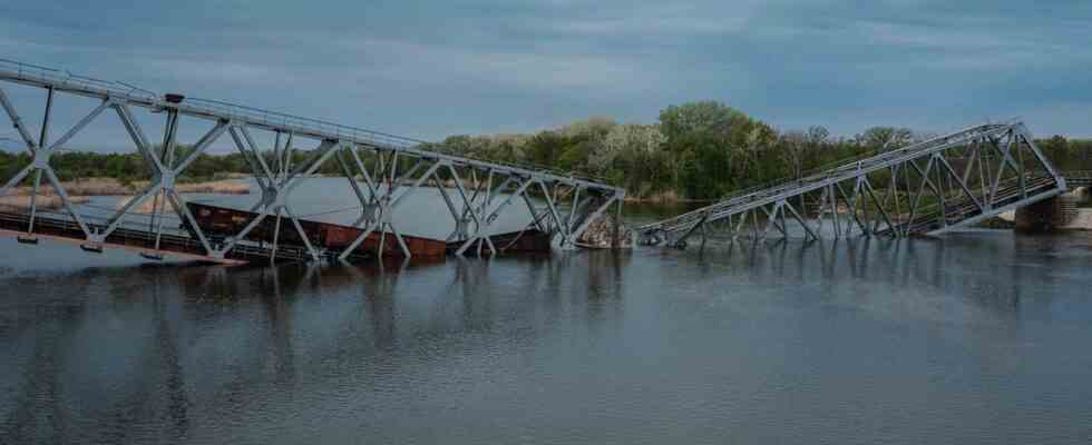 Ukrainische Truppen hindern Russen daran den Fluss Donez zu ueberqueren