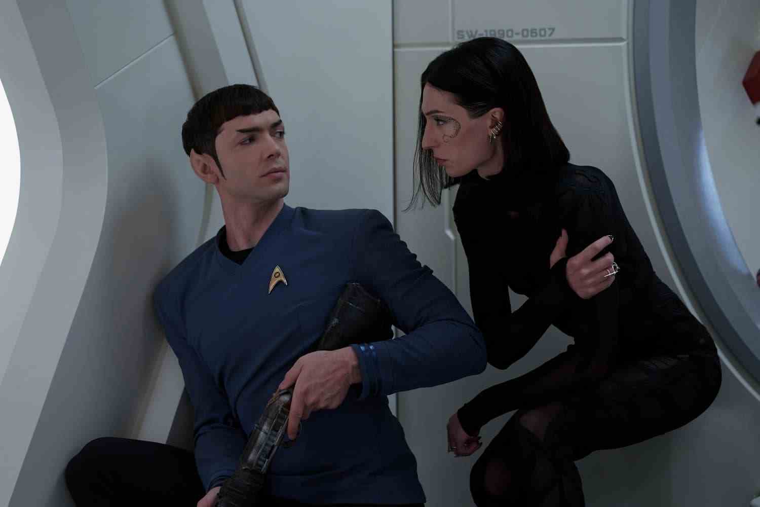 Star Trek: Strange New Worlds Episode 7 Rezension The Serene Squall Spock Homosexuell Allegorie Engel